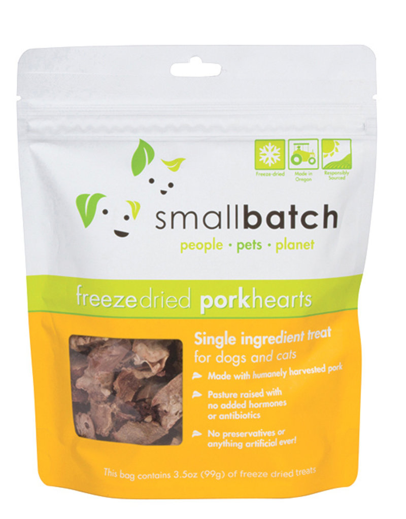 Small Batch FD Hearts Pork 3.5oz