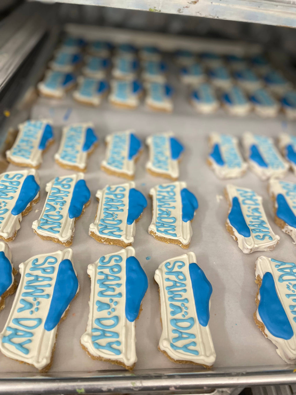 Spaw Day Cookies