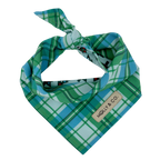 Northern Lights + Deck the Halls - Reversible Dog Bandana