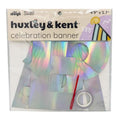 Huxley Kent Pet Celebration Banner Lets Pawty Iridescent