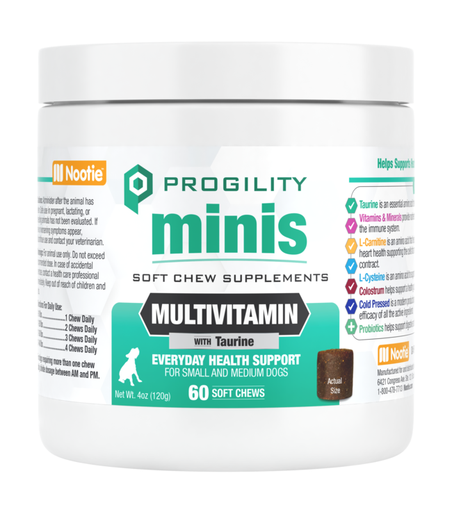 Nootie Progility Mini Multi Vitamin 60 count